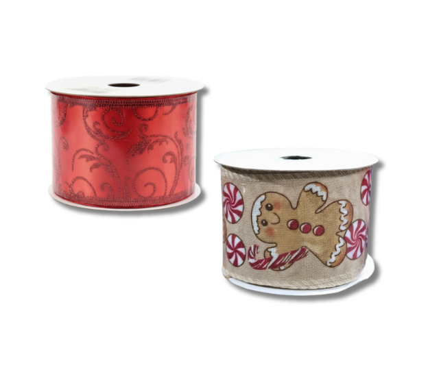 CINTA ALAMBRADA NAVIDAD VARIOS